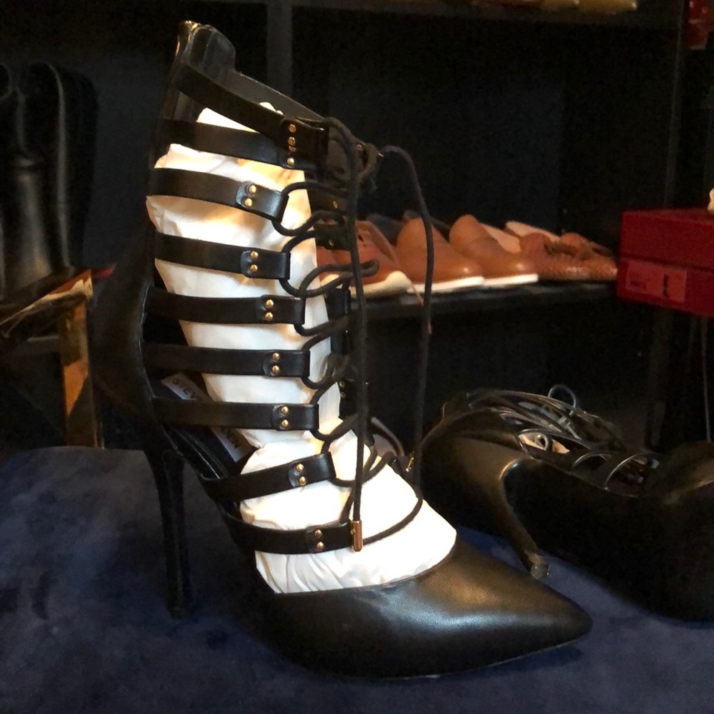Steve Madden lace up heels